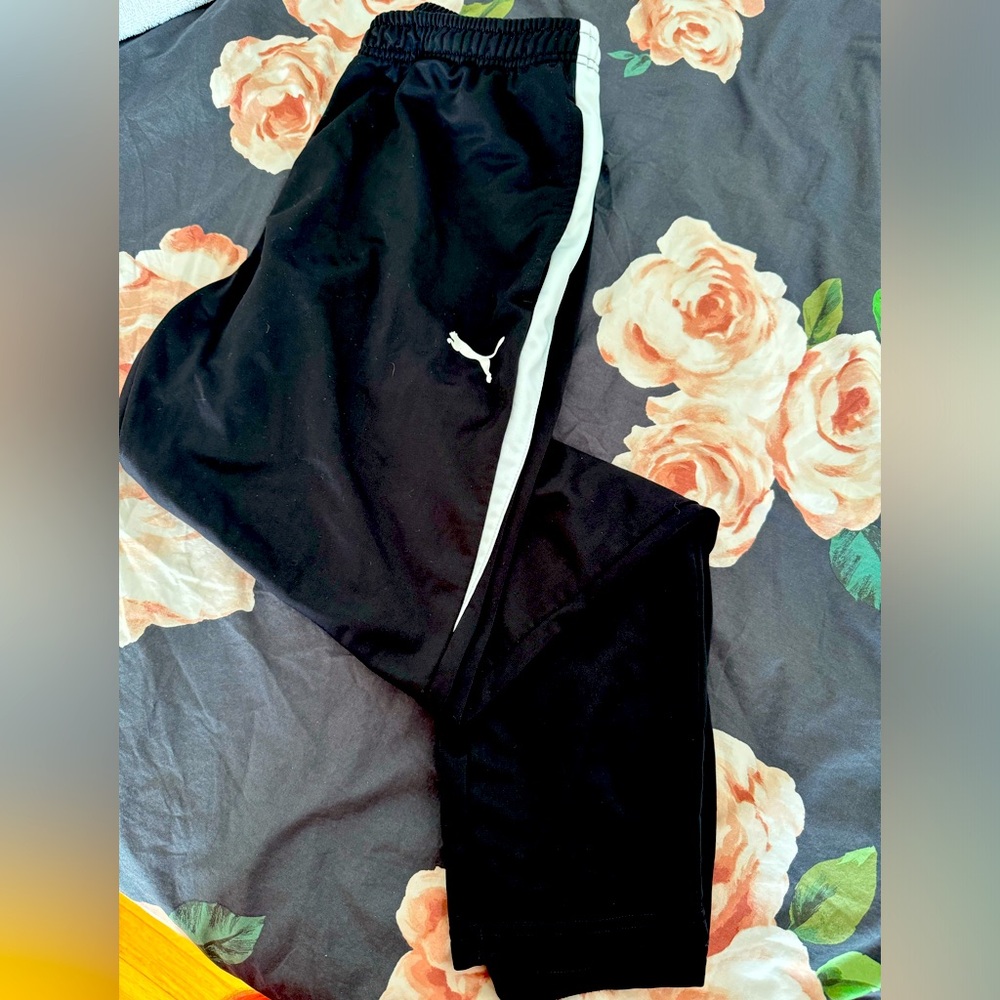 Black Puma Joggers